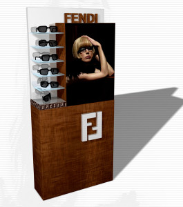 Fendi Eyewear big display 2008