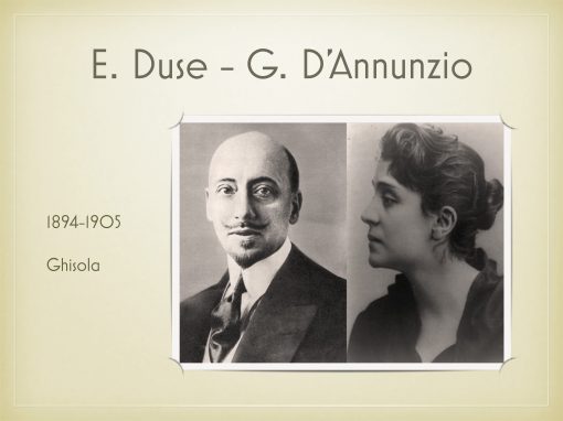 Eleonora Duse e Gabriele D'Annunzio