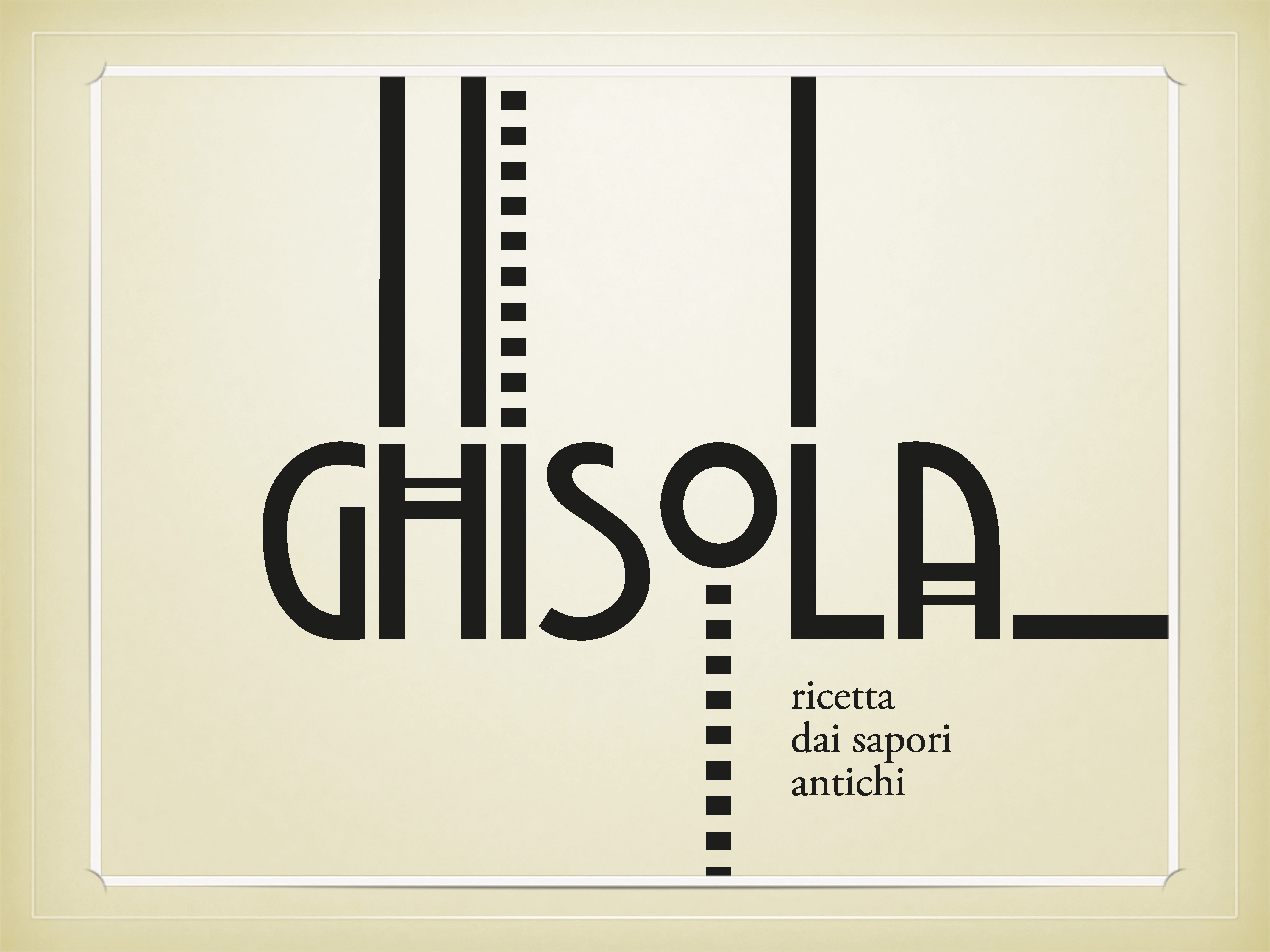 Ghisola: logo e packaging per una ricetta dai sapori antichi
